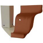 Angle extrieur 90 de gouttire corniche g300 cuivre - aluhome