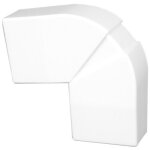 Angle plat variable pour goulotte, moulure 20 x 12, 5 mm - blanc - efapel - 10033abr
