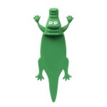 Marque - page animal écrasé drôle noctilucence alligator léger pour enfants filles garçons femmes Marque - page animal écrasé drôle noctilucence alligator léger pour enfants filles garçons femmes