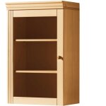 Anitabiblioth�que avec cadre en m�tal dor�