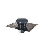 Anjos ventilation - chapeau de toiture plastique finition ardoise - diamtre 160 mm - cara - anjos