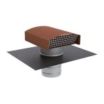 Anjos ventilation - sortie de toit finition tuile - diamètre 125 mm - vmc double flux - anjos Anjos ventilation - sortie de toit finition tuile - diamètre 125 mm - vmc double flux - anjos