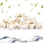 Anneaux filtrants bioc�ramiques pour tous types d'aquariums et bassins, stabilisant le ph de l'eau (blanc ...