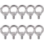 Anneau de levage 304 acier inoxydable filetage m�le boulon � oeil m5x10 boulon vis machines �paule levage ...