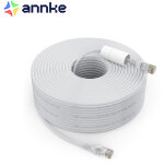 Annke c�ble ethernet cate5 de 30 m pour cam�ras de surveillance poe ip ext�rieur int�rieur ordinateur ...