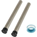 Anode de chauffe - eau en magn�sium avec ruban ptfe, longueur 23, 5 cm, longueur de filetage 1, 9 cm