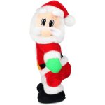 Jouet musical lectrique de pre nol twerk chantant en peluche poupe de nol lectrique de dessin anim ...