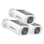 Anran - lot de 3 caméras de surveillance wifi exterieur sans fil, panneau solaire intégré, caméra ip ... Anran - lot de 3 caméras de surveillance wifi exterieur sans fil, panneau solaire intégré, caméra ip ...