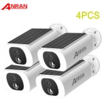 Anran - lot de 4 caméras de surveillance wifi exterieur sans fil, panneau solaire intégré, caméra ip ... Anran - lot de 4 caméras de surveillance wifi exterieur sans fil, panneau solaire intégré, caméra ip ...