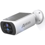 Anran - camra surveillance solaire 4mp wifi extrieur sans fil, compatible avec le kit de surveillance ...