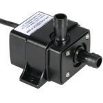 Anself mini pompe � eau et huile sans balais dc12v ultra silencieuse et �tanche pour fontaine et aquarium ...