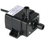 Anself mini pompe � eau et huile sans balais dc12v ultra silencieuse et �tanche pour fontaine et aquarium ...
