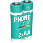 Ansmann batterie de téléphone aa, 2 pièces, 1600 mah 1, 2v nimh Ansmann batterie de téléphone aa, 2 pièces, 1600 mah 1, 2v nimh