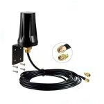 Antenne 4g lte exterieur sma m�le mimo 5dbi omnidirectionnelle externe �tanche pour 4g lte mobile routeur ...