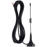 Antenne gsm 433 mhz 5 dbi avec connecteur m�le sma et base magn�tique pour radioamateur
