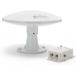 Antenne omnidirectionnelle terrestre tnt hd dvb - t - t2 dab ? 12 - 24 - 220 v ? kit complet avec c�bles ...