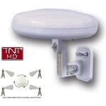Antenne omnidirectionnelle tnt hd - hd line - ronde 360� - amplificateur 32db - coque imperm�able