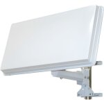 Antenne parabole 2 sorties + lnb satellite astra hotbird canalsat fransat tntsat