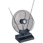 Antenne parabolique tnt tv tele television interieur amplifiee 32db vhf uhf fm