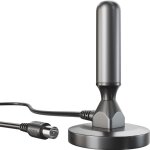 Antenne tnt hd dvb - t2 hd / dvb - t pour une r�ception num�rique maxim�le avec pied magn�tique stable ...