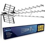 Antenne tv directionnelle exterieure reception ultra hd 4k