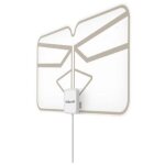 Antenne tv d'intrieur - meliconi - flexi - signaux numriques dvbt / dvbt2 - filtres 4g / 5g - enroulable ...