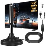 Antenne tv int�rieur puissante, nouveau pour 2025 antenne tnt int�rieur puissante, portatif antenne tv ...