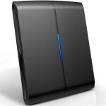 Antenne tv int�rieure - august dta300 - amplifi�e - r�ception tnt hd - filtre 4g - noir