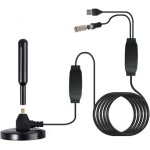 Antenne tv numrique dvb - t2, antenne tv puissante, tnt amplificateur signal prendre en charge de tv ...