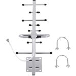 Antenne tv num�rique ext�rieure amplifi�e 4k hdtv amplificateur signal port�e 300 km vhf uhf