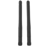 Antenne wifi 2 pi�ces 2. 4g 5g antennes de carte r�seau de routage sans fil double bande 5dbi 11cm