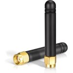 Antenne wifi mini bi - bande 2. 4ghz 5ghz 5. 8ghz 2dbi mimo rp - sma m�le, 2 paquets