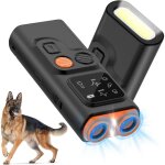Anti aboiement chien ultrasons double - contrle des aboiements et rechargeable - appareil de dressage ...