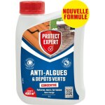 Protect expert - anti algues & lichens - anti - dpt vert - concentr 1l pour 100l de solution - 400m ...
