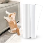 Anti griffe chat canap - 30cm300cm protection, sticker transparent autocollant pour meubles porte mur ...