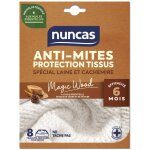 Anti - mites tiroirs protection tissus 8 feuillets - nuncas