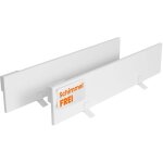 Anti - moisissure chauffage infrarouge blanc - 60 x 12cm duo 2 panneaux