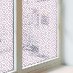 Anti regard film pour fen�tre 50x100 cm coll�s sur le verre adh�sif vitrail d�coratif protection pour ...