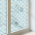 Anti regard film pour vitre 200x100 protection d�coratif adh�sif coll�s sur le verre pour chambre cuisine ...