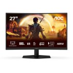 �cran pc gamer incurv� - aoc - 27'' - full hd - 180 hz - 0, 5 ms - dalle va - c27g42e