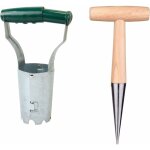 Memkey - 2 pots de fleurs  bulbes avec plantoir, plantoir pour bulbes de plantation, ensemble d'outils ...