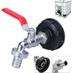 Adaptateur de réservoir ibc connecteur à filetage 1 / 2', robinet cuve 1000l robinet recuperateur eau ... Adaptateur de réservoir ibc connecteur à filetage 1 / 2', robinet cuve 1000l robinet recuperateur eau ...