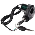 Interrupteur d'allumage de scooter �lectrique, interrupteur de d�marrage pour erottinette electrique