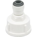 Apex 1 raccord de tuyau d'eau pour r�frig�rateur, raccord rapide filetage interne 1 / 4  � 3 / 4 , double ...