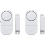 Apex lot de 2 alarmes de porte pour la s�curit� de votre domicile, syst�me d'alarme � capteur pour portes ...