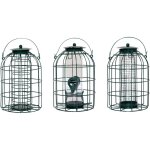 Apex lot de 3 mangeoires suspendues de qualit� sup�rieure pour oiseaux sauvages, contenant des noix, ...