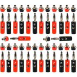 Apex 4mm fiche banane femelle fiche banane connecteur parleur c�ble connecteur 4mm douille banane adaptateur ...