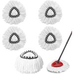 Apex lot de 5 t�tes de rechange pour balai � franges, compatibles avec les balais � franges pivotants ...