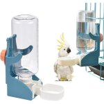 Apex abreuvoir a oiseaux automatique mangeoires distributeur d'eau de cage a oiseaux transparent mangeoire ...