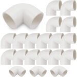 Apex coudes coulissants en pvc - u � 90 degr�s, 10 x 25 mm (3 / 4 pouce) - raccords � embrayage pour ...